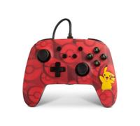 PowerA - Mando con cable mejorado para Nintendo Switch, diseño de Pikachu de Pokémon