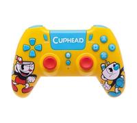 Gamepad Qubick ACP40224 PLAYSTATION 4 Cuphead Inalámbrico Amarillo