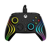 Gamepad Turtle Beach Afterglow Wave Alámbrico Multicolor Negro Xbox PC LED 3m
