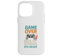 Gamer Back To School Funny Game 4to Grade First Day Carcasa para iPhone 14 Pro MAX