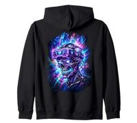 Gamer Calavera Casco VR Videojuegos Gaming Skull Consola Sudadera con Capucha