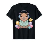 Gamer Capybara - Auriculares para niños, diseño de Pascua Camiseta