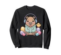 Gamer Capybara - Auriculares para niños, diseño de Pascua Sudadera