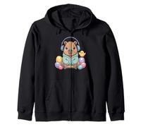 Gamer Capybara - Auriculares para niños, diseño de Pascua Sudadera con Capucha