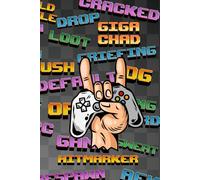 Gamer Composition Notebook 6x9 - 120 Pages of Lined Paper | Cool Gamer Slang & Phrases | Perfect Gift for Video Game Fans, Teens, and Kids: Teen Themed Notebook