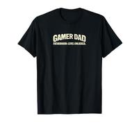 Gamer Dad Nivel de paternidad Desbloqueado Juegos Nuevo Papá Camiseta