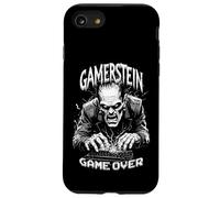 Gamer Frankenstein Gamerstein Game Over Divertido Halloween Carcasa para iPhone SE (2020) / 7/8