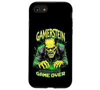 Gamer Frankenstein Gamerstein Game Over Divertido Halloween Carcasa para iPhone SE (2020) / 7/8