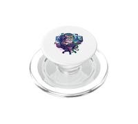 Gamer Gato Videojuegos Chicos Adolescente Hombres Chicas Divertido Juego PopSockets PopGrip para MagSafe