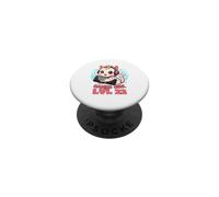 Gamer Girl - Figura de Gato para Videojuegos (Texto en alemán Gamer PopSockets PopGrip Adhesivo