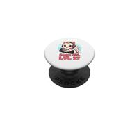 Gamer Girl - Figura de Gato para Videojuegos (Texto en inglés) PopSockets PopGrip Adhesivo