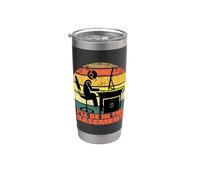 Gamer I'll Be in The Basement Gaming Game Addict Vaso térmico de acero inoxidable de doble pared