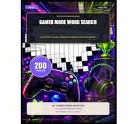 Gamer Mode Word Search: 200 arcade, console, and quest-inspired word search puzzles