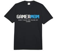 Gamer Mom Dont Make Me Pause My Game Mothers Day Gaming Moms Comfort Colors Adult Heavyweight T-Shirt