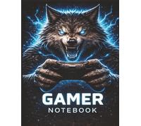 Gamer Notebook Lined Journal for Gamers, Streamers & Esports Fans: 8.5 x 11 Composition Notebook, Journaling and Note-taking