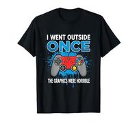 Gamer Salí Una Vez Que los Gráficos Fueron Horribles Juegos Camiseta