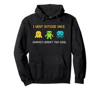 Gamer Salí Una Vez Que los Gráficos Fueron Horribles Juegos Sudadera con Capucha