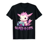 Gamer T Cozy Gaming Outfit Relax Gaming Axolotl Camiseta