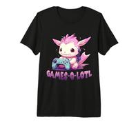 Gamer T Cozy Gaming Outfit Relax Gaming Axolotl Camiseta Premium