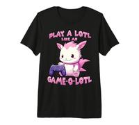 Gamer T Cozy Gaming Outfit Relax Gaming Lindo Gamer Axolotl Camiseta Premium