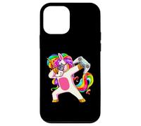 Gamercorn Dabbing Unicorn Controlador de videojuegos Chica Gamer Carcasa para iPhone 12 mini