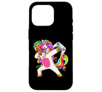 Gamercorn Dabbing Unicorn Controlador de videojuegos Chica Gamer Carcasa para iPhone 16 Pro