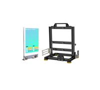 Gamers Cabinet MOD ITX PC Case+ Screen Open Frame Aluminum ATX Tower Desktop Gaming Computer Chassis Rack