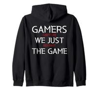 Gamers Can't Die We Just Restart The Game Funny Gaming Meme Sudadera con Capucha