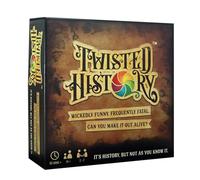 Games Emporium Juego de Mesa Twisted History | ¡Piensa Que conoces la Historia! Piensa de Nuevo! | Divertido, Oscuro y retorcido Trivia | para 2 a 7 Jugadores, Gran Regalo | A Partir de 14 años
