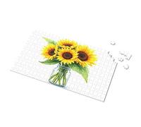 Games For Kids 8-12 Sunshine In A Glass: A Bouquet Of Yellow Daisies Picture Puzzle Eurographics Puzzles 1000 Piece Toddler Puzzles (1000 piezas)