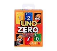 Games UNO Zero Card Game for Kid, Adult & Family Nights, Parties & Travel, Inclu