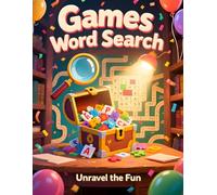 Games Word Search: Find Game Related Words; word search for kid's