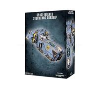 Games Workshop 40,000-Space Stormfang Figura de acción Warhammer 101.6 cm Space Wolves Storm Fang Gunship, Color Negro, 9cm x 12.1cm (99120101117)