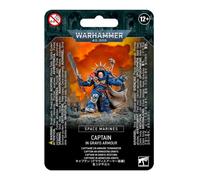 Games Workshop 48-70 Warhammer 40k - Capit n Primaris de los Marines Espaciales con armadura Gravis negra