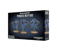 Games Workshop 99120101193 "Space Marines Primaris Inceptors Kit de plástico, Color Negro