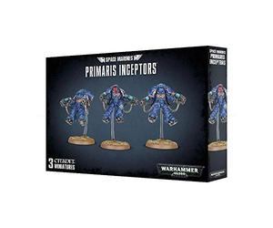 Games Workshop 99120101193 "Space Marines Primaris Inceptors Kit de plástico, Color Negro