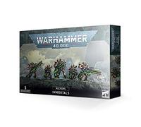 Games Workshop 99120110035 Warhammer 40,000 Necron Immortals/Deathmarks Game, Negro