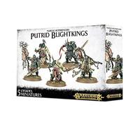 Games Workshop 99120201041 Nurgle Rotbringers Putrid Blightkings Mesa y Juegos en Miniatura, Negro