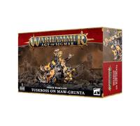 Games Workshop - Age of Sigmar - Orruk Warclans: Tuskboss On Maw-Grunta, Negro