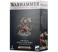 Games Workshop - Age of Sigmar - Serie conmemorativa Warhammer - Orruk Warclans - Bawla y Burk (jefe Rat-Killas)