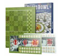 Games Workshop Blood Bowl Campo Elfo Alto Doble Cara Con Bodegas
