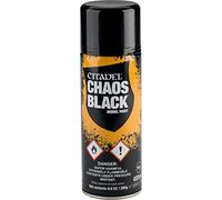 Games Workshop - Chaos Black Spray Paint (Uk/Row) - 5011921175291