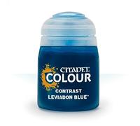 Games Workshop Citadel Pot de Peinture - Contraste Leviadon Blue (18 ml)