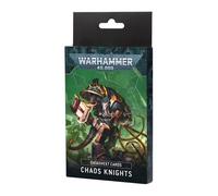 Games Workshop - Warhammer 40,000 - Fichas de fichas: Caballeros del Caos