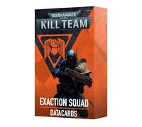 Games Workshop - Warhammer 40,000 - Kill Team: Datacards - Exaction Squad (edición 2024)