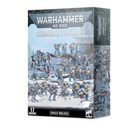 Games Workshop - Warhammer 40,000 - Patrulla de Combate: Lobos espaciales, Negro