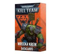 Games Workshop - Warhammer 40.000 - Tarjetas de datos de Kill Team: Ork Wrecka Krew