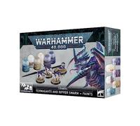 Games Workshop - Warhammer 40,000 - Tyranid: Termangants y Ripper Swarm + juego de pinturas