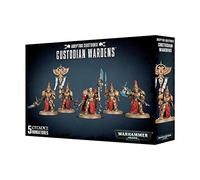 Games Workshop Warhammer 40k - Adeptus Custodes Custodian Wardens, Negro