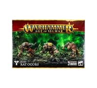 Games Workshop - Warhammer Age of Sigmar - Skaven: Rat Ogors - Kit de modelismo de plástico - Requiere montaje y pintura - Edad recomendada: 168 meses - Miniaturas de plástico sin pintar - 1 unidad